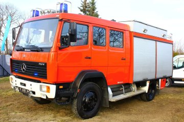 Mercedes-Benz 1124 AF Straż Pożarna 32TKM Przebiegu Super Stan FV23%